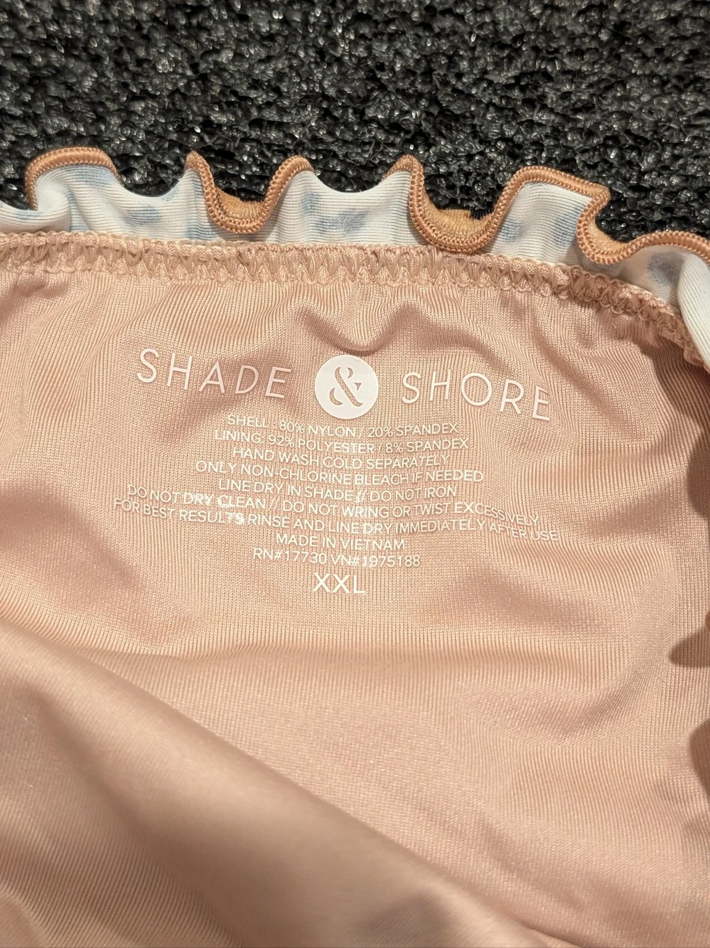 Shade & Shore Girls' Leopard Print Bikini Bottoms - Tan and Black